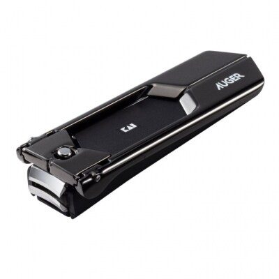 ＜スタイリッシュなブラックカラー＞■AUGER　ネイルケア2点セットHC2305-1)