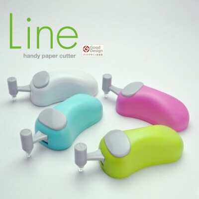 ハンディーペーパーカッターLINE グリーン (D-LINE-G) 