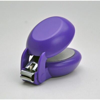 HARAC ネイルプラス 爪切り パープル (NAILP-PU) メディア紹介多数 