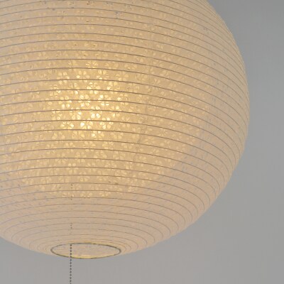 和紙照明【1灯ペンダントライト バド】小梅白in小梅白 SPN1-1107