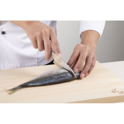 ＜オールステンレス和包丁・食洗機可・一体構造＞■ 関孫六 匠創 小出刃(右利き用)105mm ◇貝印