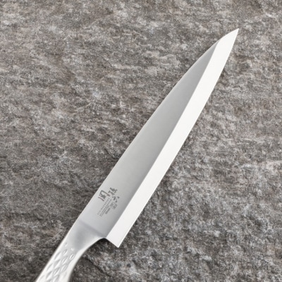 <オールステンレス和包丁・食洗機可・一体構造>■ 関孫六 匠創 刺身(右利き用)180mm ◇貝印