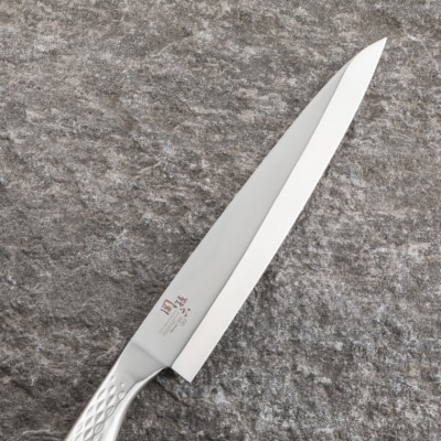 ＜オールステンレス和包丁・食洗機可・一体構造＞ ■ 関孫六　匠創　刺身(右利き用)210mm ◇ 貝