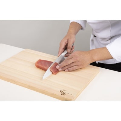 ＜オールステンレス和包丁・食洗機可・一体構造＞ ■ 関孫六　匠創　刺身(右利き用)210mm ◇ 貝