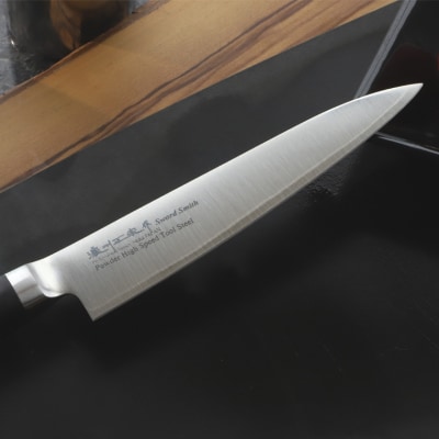 濃州正宗作 粉末ハイス鋼割込ペティナイフ