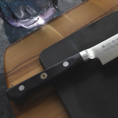 濃州正宗作 粉末ハイス鋼割込ペティナイフ