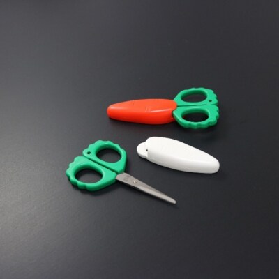 やさいっこ 冷蔵庫にピタッ! はさみです(赤・白 2本セット)