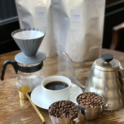 カフェ・アダチ　コーヒー豆　自家焙煎珈琲　珈琲　セット　800g×2種　(計1.6kg)