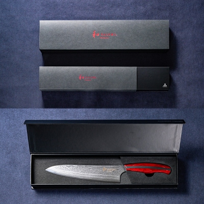 和 NAGOMI Damascus 牛刀 205mm ダマスカス 包丁 | 岐阜県関市