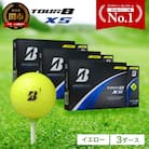 TOUR B XS イエロー 3ダース ゴルフボール ブリヂストン