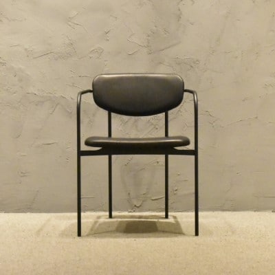 CRANK アームチェア 　鉄フレームの軽やかな椅子 家具 イス いす おしゃれ オシャレ 鉄家具