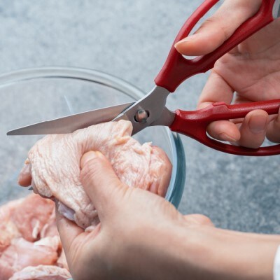 ソフトハンドル分解式バサミ  キッチンバサミ HL-114