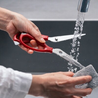 ソフトハンドル分解式バサミ  キッチンバサミ HL-114