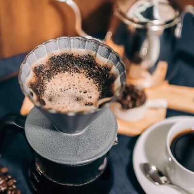 アダチブレンド 200g (約20杯分)& パウンドケーキ 3個×2種類(6個)＜詰め合わせ＞ 