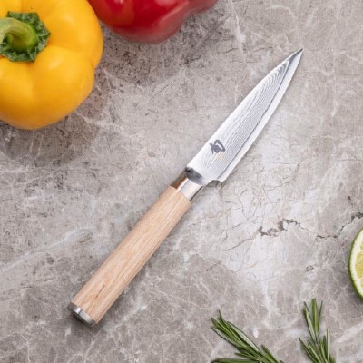 【高島屋選定】旬Shun Classic White 包丁セットK (三徳・ユーティリティ・ペティ)