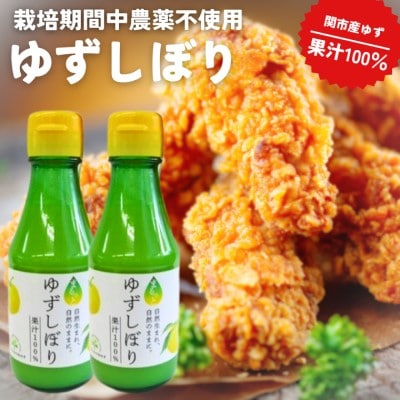 岐阜県観光連盟推奨土産品 「ゆずの里上之保」 ゆずしぼり(ゆず果汁)2個 