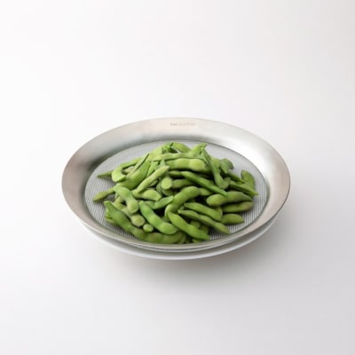 貝印 SELECT100　浅型ざる　21cm 000DF5009 セレクト100 関市 ザル