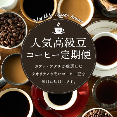 【定期便】高級コーヒー (毎月1種100g×4ヶ月) ゲイシャ2種&ブルーマウンテン&ハワイ・コナ