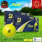 【2025年モデル】ゴルフボール TOUR B JGR イエロー 2ダース