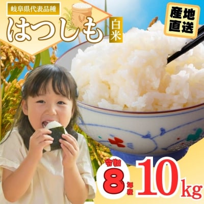 令和8年産 ハツシモ【白米】10kg 数量限定 L8