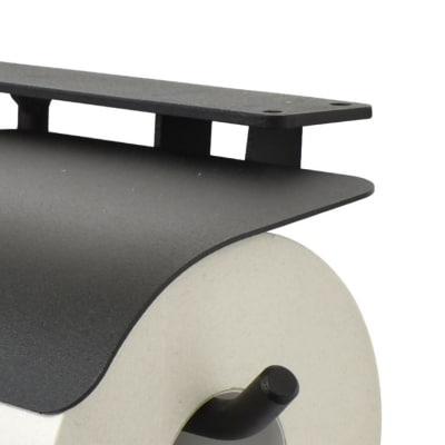 ヨークペーパーホルダーC 2連  天付仕様 ブラック色