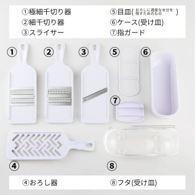 貝印 SELECT100 調理器セット(受け皿・ガード付) 8点セット 【食洗機可】