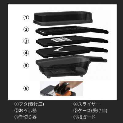 貝印 関孫六 調理器セット レギュラー 6点セット【食洗機可】