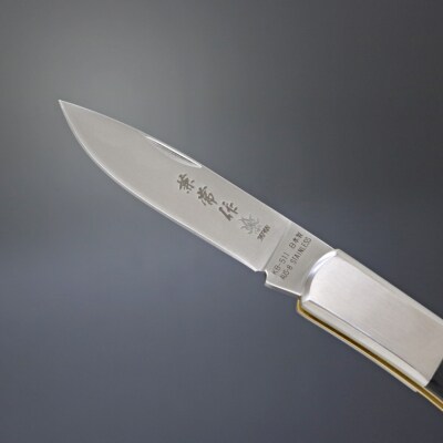 兼常作 懐古刀 KAICO-TOU 黒 (フォールディングナイフ) KB-511