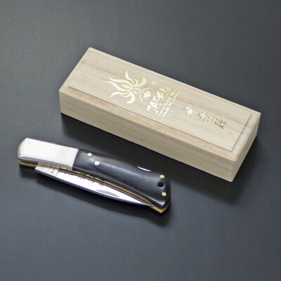 兼常作 懐古刀 KAICO-TOU 黒 (フォールディングナイフ) KB-511