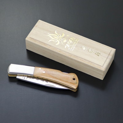 兼常作 懐古刀 KAICO-TOU 白茶 (フォールディングナイフ) KB-510