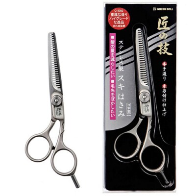 匠の技 ステンレス スキハサミ(散髪用はさみ) G-5002