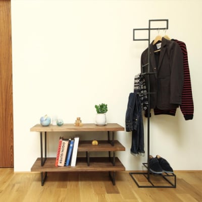 アイアン製　オブジェスタンド(鉄製家具)