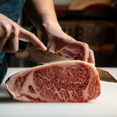 【瑞雲】包丁2本セット(牛刀包丁&ペティナイフ)特製切付包丁　関兼次 