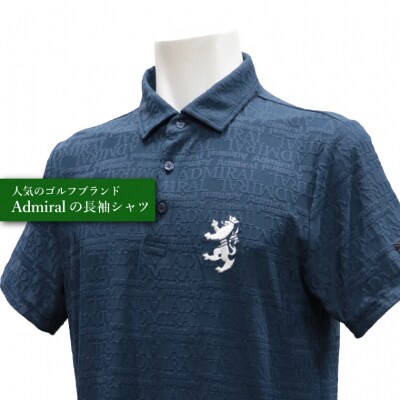 ゴルフウェア アドミラル 半袖　3Lサイズ　ネイビー　日本製　Golf