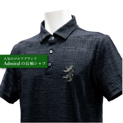 ゴルフウェア アドミラル 半袖　3Lサイズ　ブラック　日本製　Golf