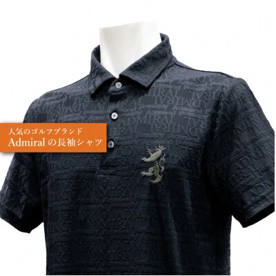 ゴルフウェア アドミラル 半袖　Mサイズ 　ブラック　日本製　Golf