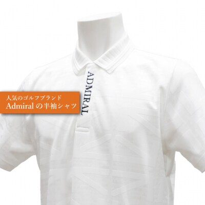 ゴルフウェア アドミラル 半袖　Mサイズ 　ホワイト　　日本製　Golf
