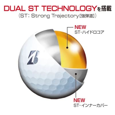 【2026年モデル】14ダース TOUR B X パールホワイト ゴルフボール ブリヂストン