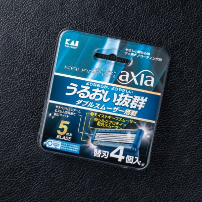 ◇貝印 5枚刃カミソリ axia 替刃4個
