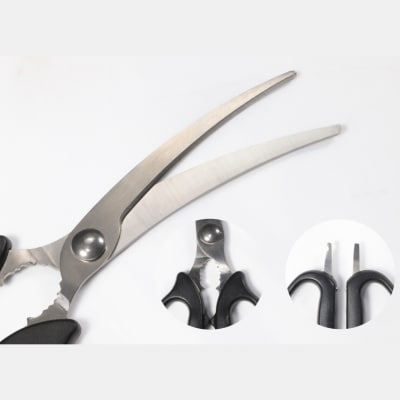 キッチン鋏(カーブ)/キッチンバサミ キッチンはさみ 調理器具 キッチンツール アウトドア