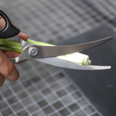 キッチン鋏(カーブ)/キッチンバサミ キッチンはさみ 調理器具 キッチンツール アウトドア