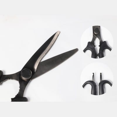 キッチン鋏(チタンコーティング)キッチンバサミ キッチンはさみ 調理器具 キッチンツール アウトドア