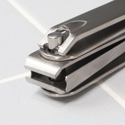 つめが見やすい回転刃爪切り 直刃ステンレス/足の爪切り 足用 つめ切り つめきり ツメ切り ツメきり