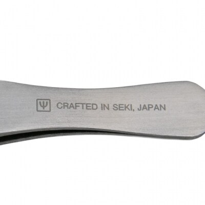 ステンレス毛抜き　斜め/毛ぬき 美容グッス ケアツール 日用品