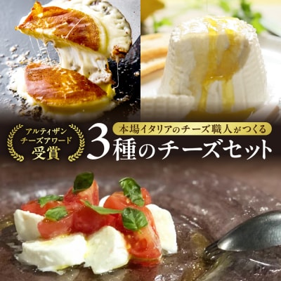 ファットリアビオ北海道 イタリア職人が作る金賞受賞チーズセット_hs029-013