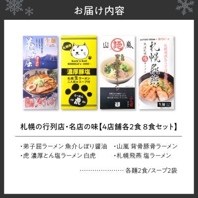 札幌の行列店・名店の味 (8食)_hs145-005