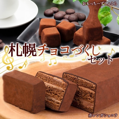 札幌チョコづくし セット わらく堂 冷凍 スイーツ 北海道 札幌市_hs293-003