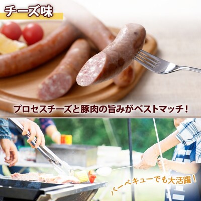 メガフランクソーセージ チーズ 計10本 セット 冷凍 手作り  ロングサイズ_hs289-039