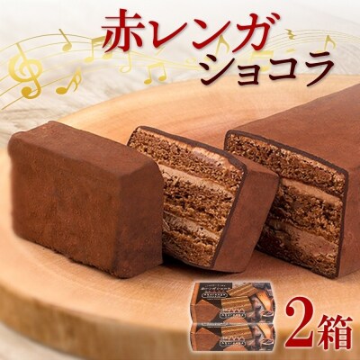 北海道 赤レンガショコラ 2箱 ガトーショコラ_hs291-090