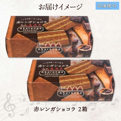 北海道 赤レンガショコラ 2箱 ガトーショコラ_hs291-090